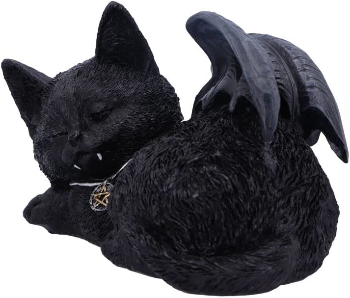Nemesis Now Cat Nap, Black, 18cm