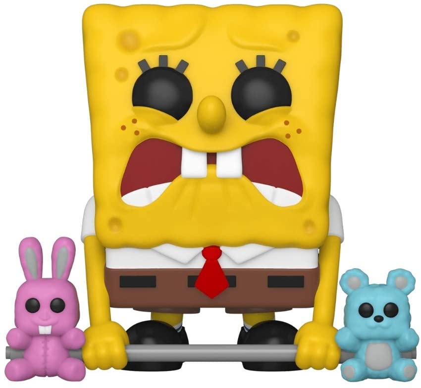 Spongebob Squarepants Bob Esponja Levantador de pesas Exclusivo Funko 54292 Pop! Vinilo n. ° 917