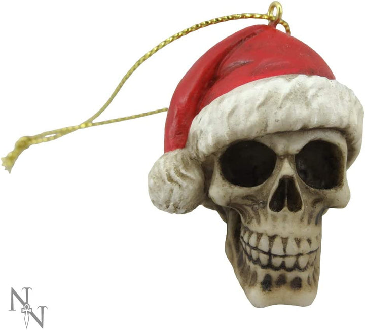 Nemesis Now Silent Night Set of 12 Baubles 4.3cm, Resin, Red