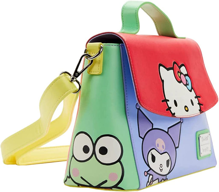 Loungefly Sanrio Hello Kitty and Friends Colour Block Crossbody Bag
