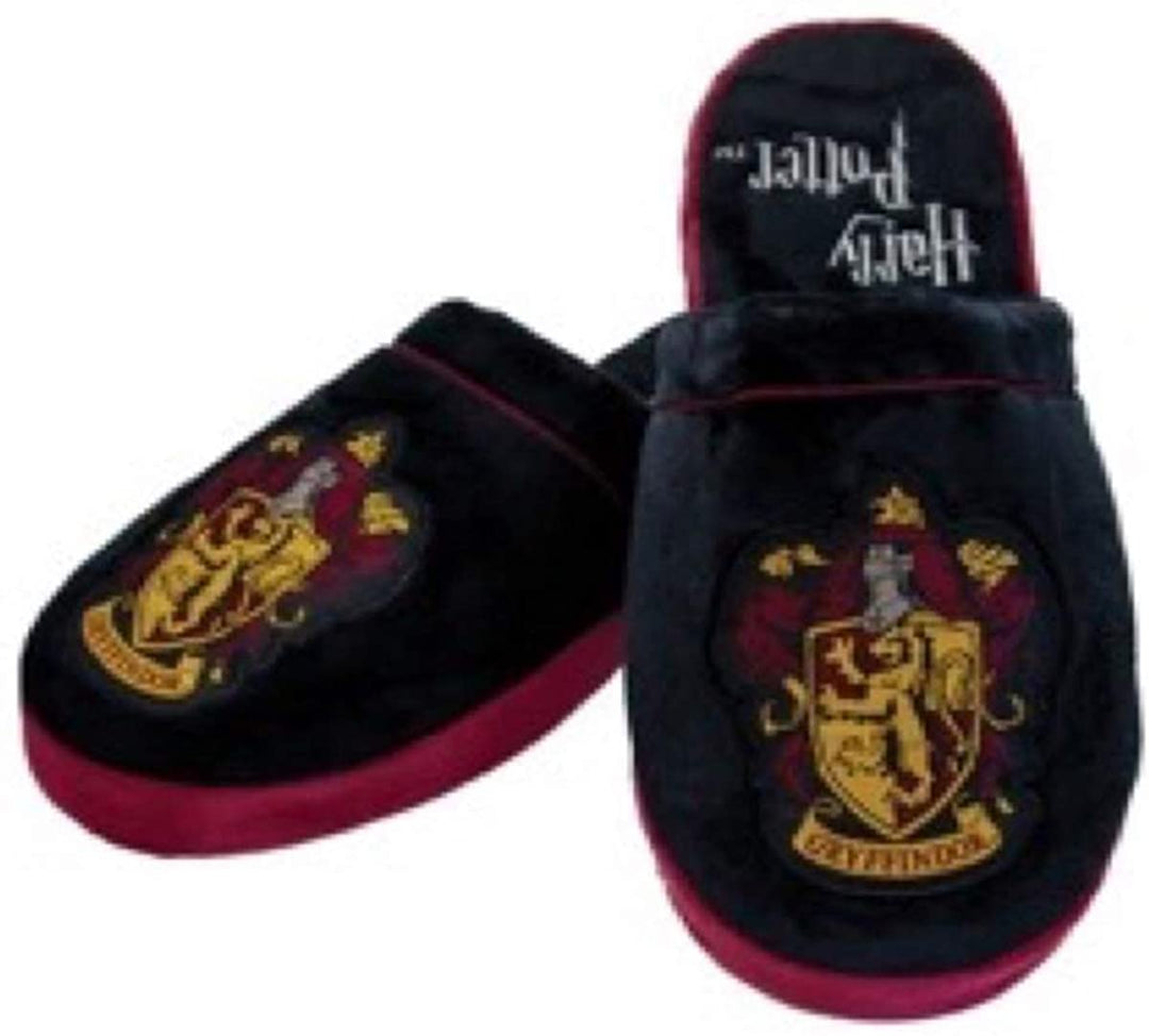 Offizielle Harry Potter Gryffindor Plüsch-Slip-on-Hogwarts-Pantoffeln