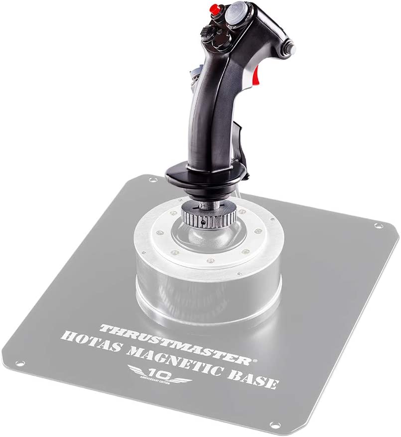 Thrustmaster F-16C Viper HOTAS Add-On Grip – Vielseitiger Nachbau eines Kampfflugzeug-Flugstocks für Flugspiele und Simulationen