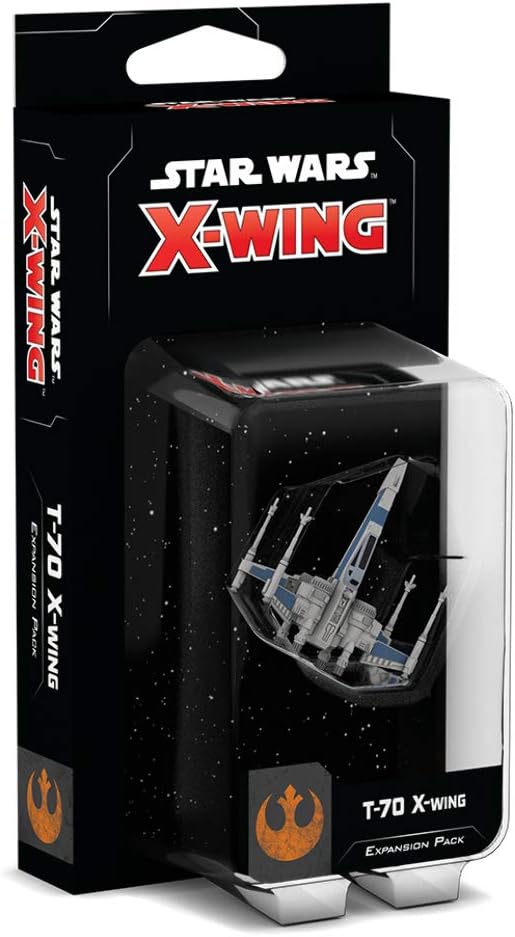 Fantasy Flight Games – Star Wars X-Wing Second Edition: Resistance: T-70 X-Wing Erweiterungspaket – Miniaturspiel