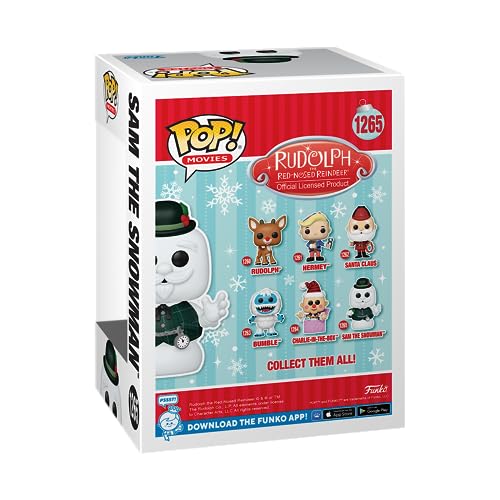 Funko POP! Movies: Rudolph - Sam the Snowman - Rudolph the Red-Nosed Reindeer