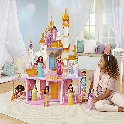 Disney Princess Ultimate Celebration Castle, Puppenhaus mit musikalischem Feuerwerk L