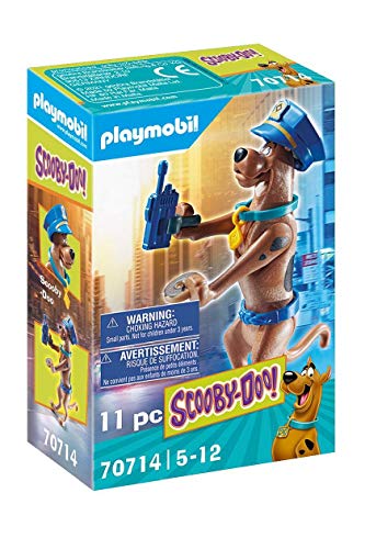 Playmobil SCOOBY-DOO! 70714 Collectible Police Figure, for Children Ages 5+