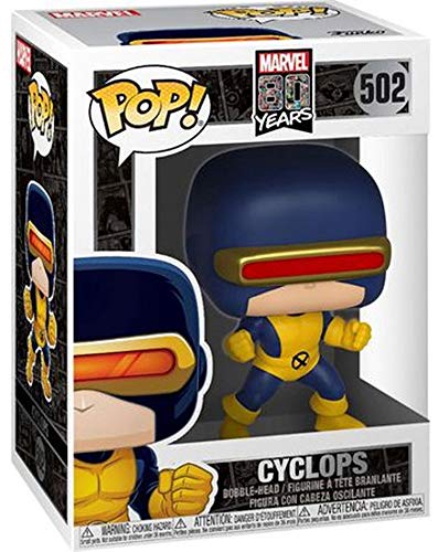 Marvel's 80th Anniversary Cyclops (First Appearance) Funko 40714 Pop ! Vinyle #502