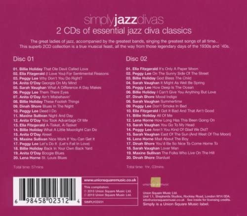 Simply Jazz Divas [Audio-CD]