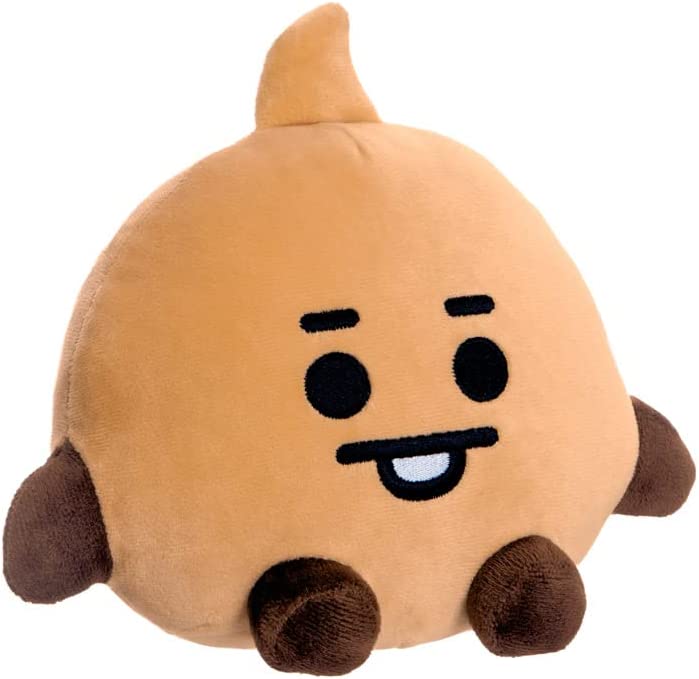 AURORA, 61475, BT21 Official Merchandise, Baby SHOOKY Sitting Doll 8In, Soft Toy
