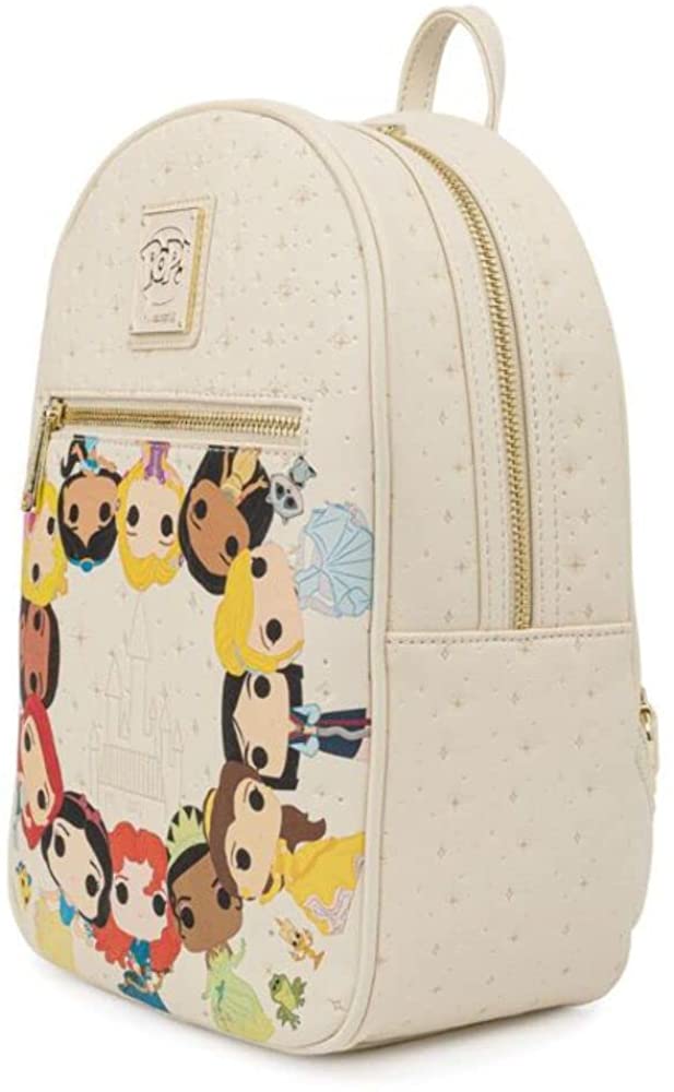 Loungefly Disney Pop! Prinzessinnen-Kreis-Mini-Rucksack