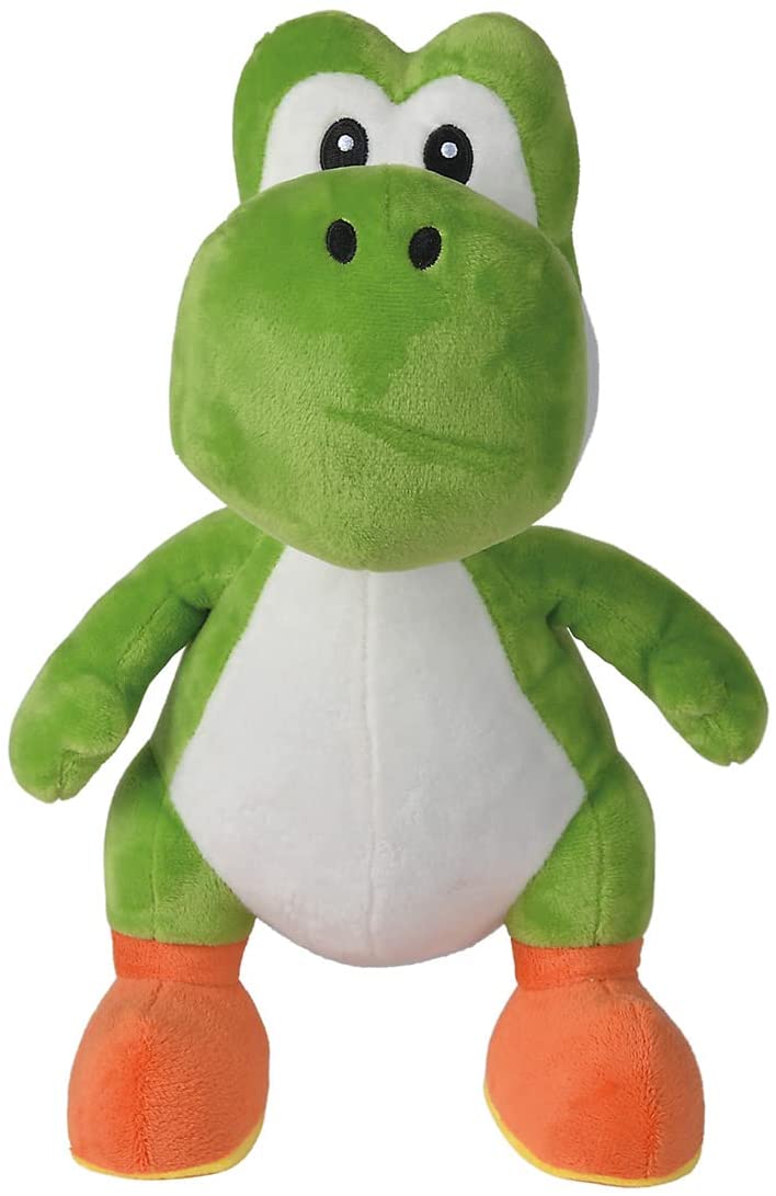 Super Mario 109231012 Yoshi Plüschfigur 30 cm Stofftier, Multi