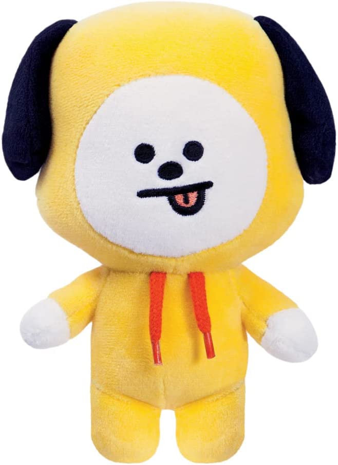 AURORA, 61457, BT21 Offizielles Merchandise, CHIMMY Stofftier, klein, gelb