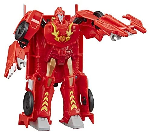 TRANSFORMERS Toys Cyberverse Ultra Class Hot Rod Action Figure - Combines with Energon Armour to Power Up - For Kids Ages 6 and Up, 6.75-inch