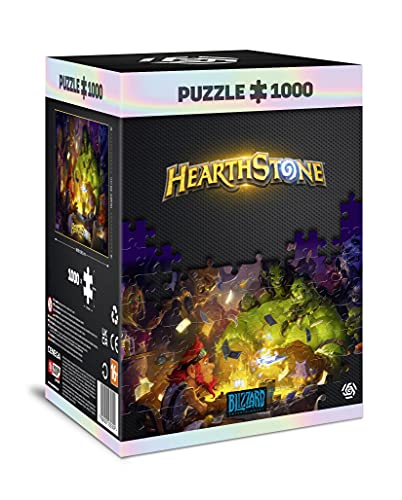 Hearthstone: Heroes of Warcraft | 1000-teiliges Puzzle | inklusive Poster und