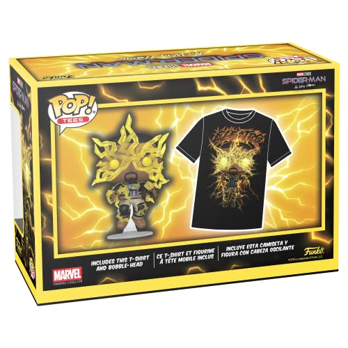 Funko Pop &amp; Tee: Spider Man: No Way Home – Electro (GW) (M)