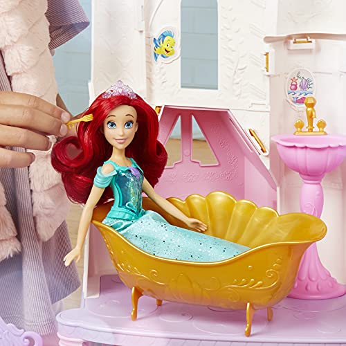 Disney Princess Ultimate Celebration Castle, Doll House with Musical Fireworks L