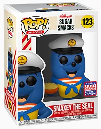 Kellogg's Sugar Smacks Smaxey The Seal Exclu Funko 55556 Pop! Vinyl Nr. 123