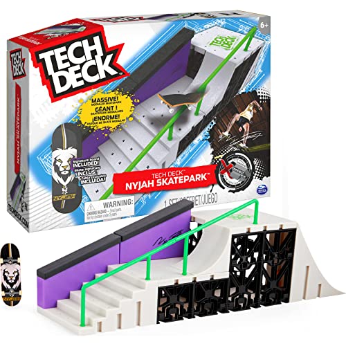 Tech Deck Nyjah Skatepark X-Connect Park Creator, riesiger anpassbarer Skatepark