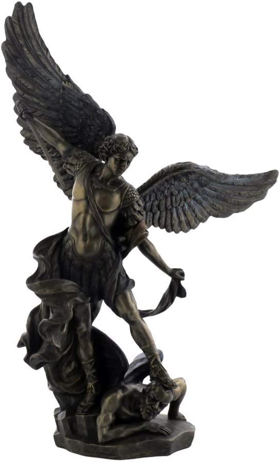 Nemesis Now Erzengel Michael Figur 45 cm Bronze