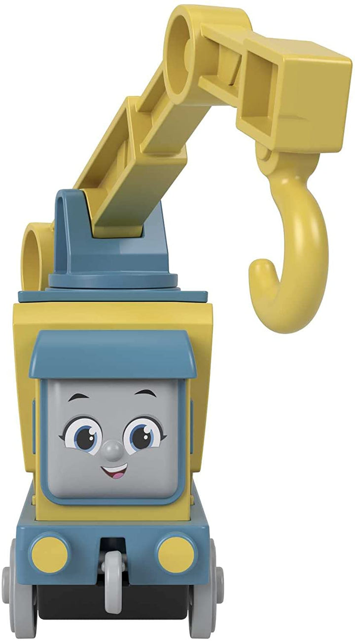 Fisher-Price Thomas &amp; Friends Carly the Crane Vehicle Druckguss-Schiebespielzeug ra