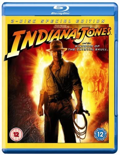 Indiana Jones und das Königreich des Kristallschädels – Abenteuer [2008] [Region Free] [Blu-ray]