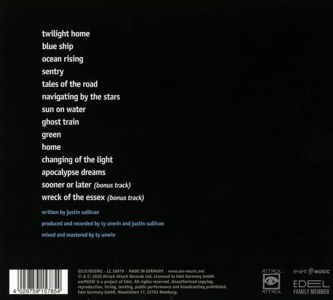 Justin Sullivan - Navigating By The Stars [Audio CD]