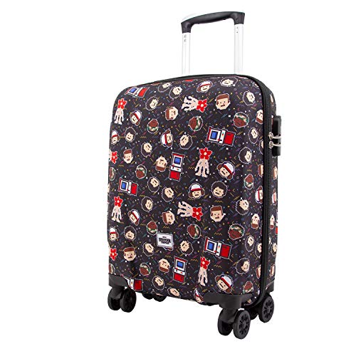 Stranger Things 8 Bits-EVA Suitcase (Small), Multicolour