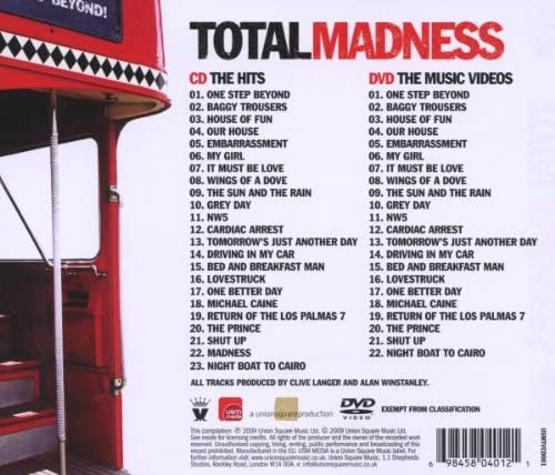 Madness - Total Madness [Audio-CD]