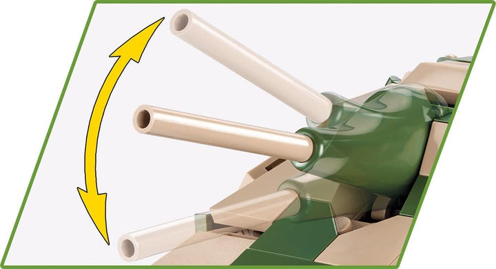 COBI Jagdpanzer 38 (t) "Hetzer" Tank Building Set - 555-Piece WWII Model for Ages 10+