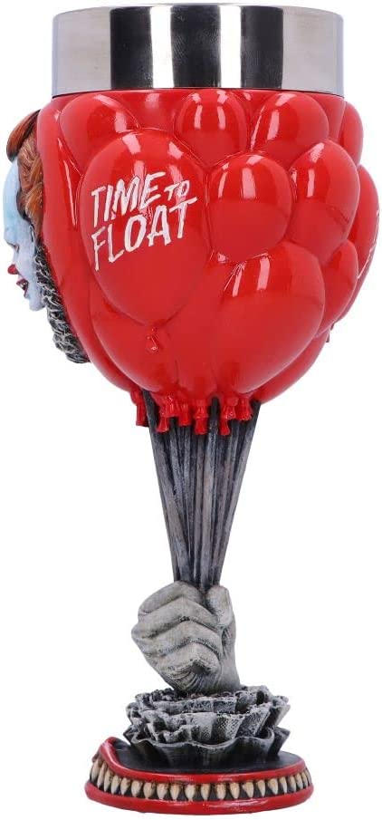 Nemesis Now offiziell lizenzierter IT Chapter 2 Time to Float Kelch, rot, 19,5 cm