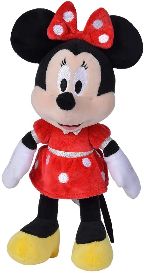 Simba Toys Maus Plüsch Minnie Kleid Rot 25 cm (6315870226)