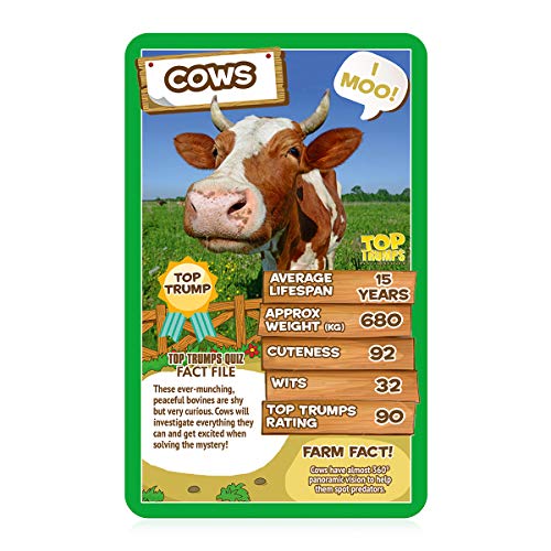 Farm Animals Top Trumps Kartenspiel, WM01581-EN1-6