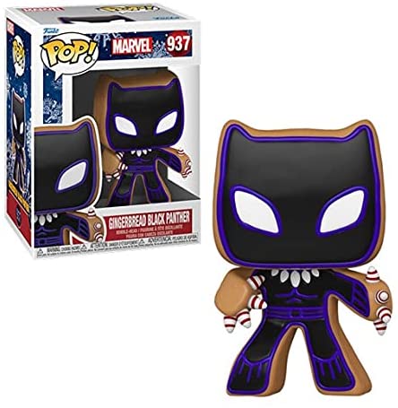 Marvel Gingerbread Black Panther Funko 50662 Pop! Vinyl Nr. 937