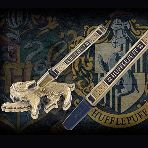 The Noble Collection HP- Hufflepuff House Pen and Desk Stand (2)