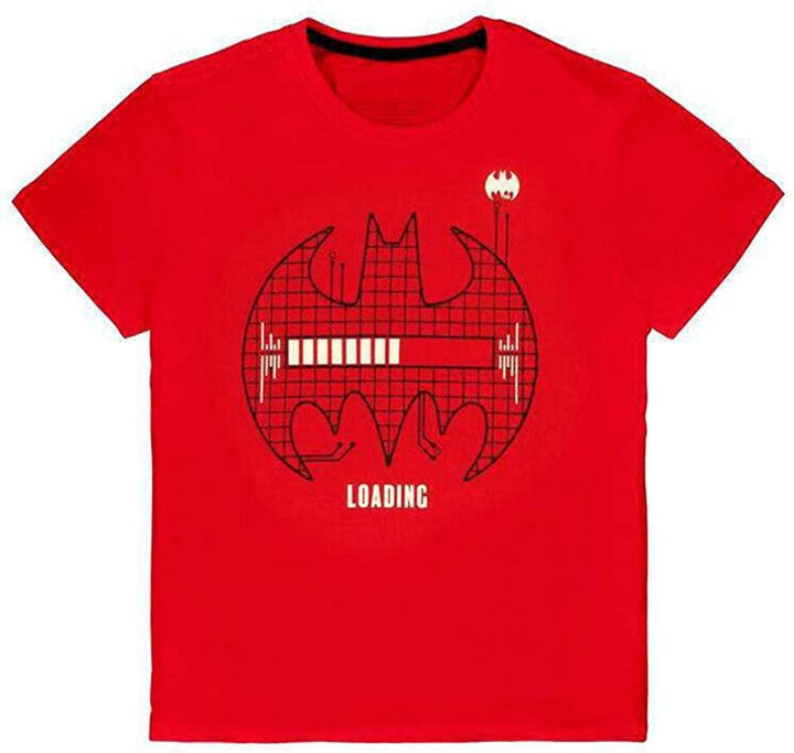 Warner - Batman - Grid Logo T-Shirt (s) Black