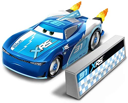 Disney Pixar Cars – Rocket Racing Series – Cam Spinner mit Blast Wall