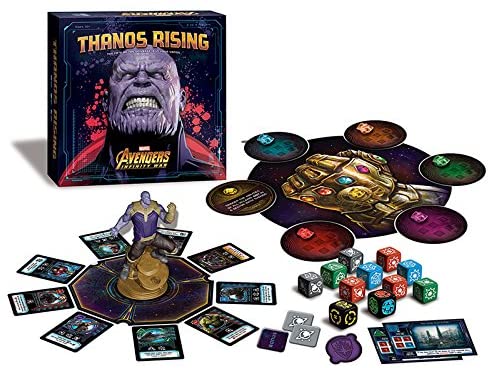 USAopoly USODC011543 Marvel Thanos Rising: Avengers Infinity War, gemischte Farben