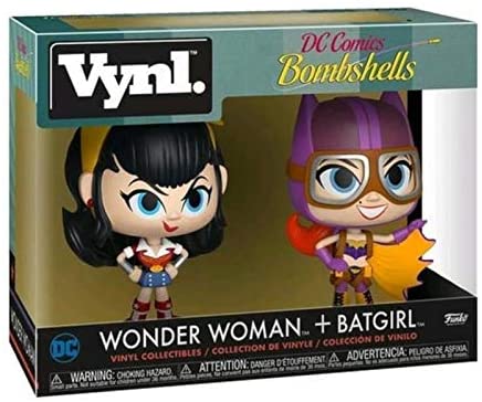 DC Bombshells Wonder Woman and Batgirl Funko 32111 Pop! Vinyl