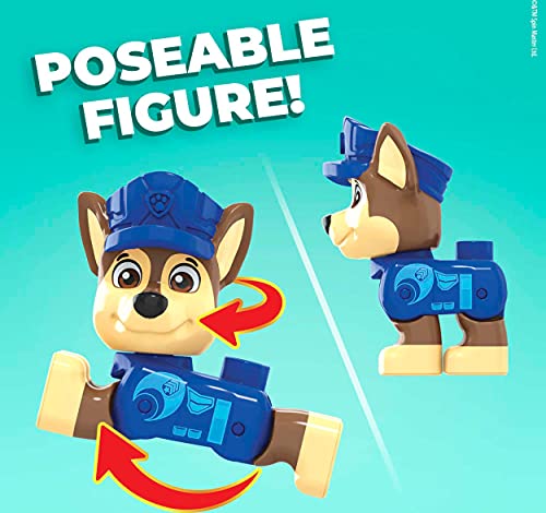 Mega Bloks Paw Patrol The Movie: Chase&#39;s City Police Cruiser Set