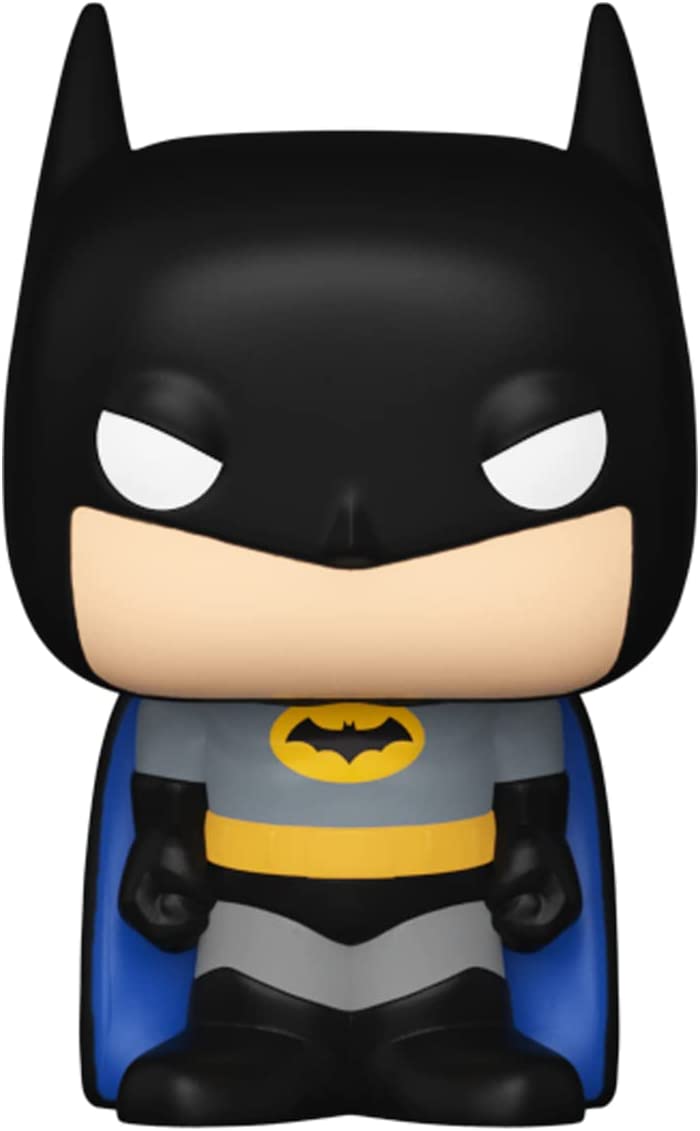 Funko Bitty Pop! DC Comics 4er-Pack Serie 1 – Batman, Robin, Scarecrow &amp; Mystery Vinylfiguren (71311) 8