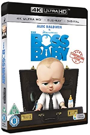 The Boss Baby [2017] - Family/Comedy [Blu-ray]