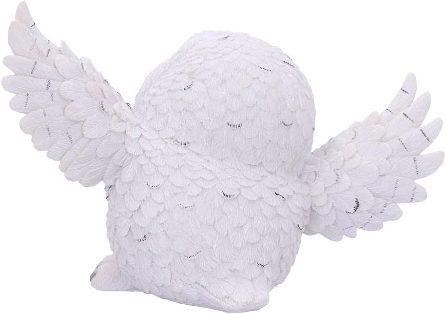 Nemesis Now Snowy Delight - Owl Figurine in White Resin 4