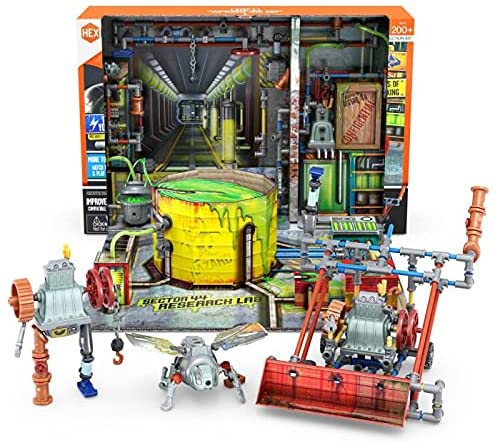 HEXBUG JUNKBOTS Kleine Fabrik Habitat Sector 44 Forschungslabor, Überraschungsspielzeugspiele