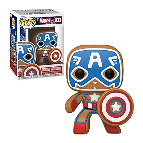 Marvel Gingerbread Captain America Pop! Vinyl Nr. 933