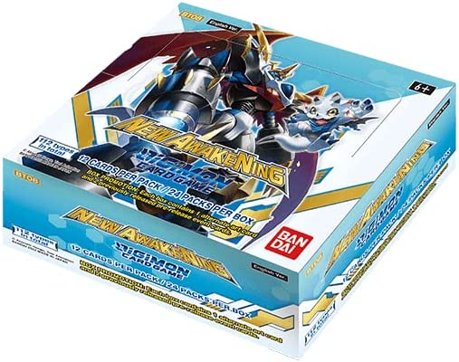 Digimon-Kartenspiel: New Awakening (BT08) Booster-Box (24 Packungen)