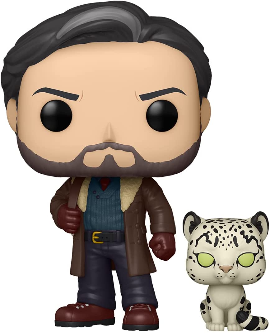 Su material oscuro Lord Asriel con Stelmaria Funko 55223 Pop! Vinilo n. ° 1109