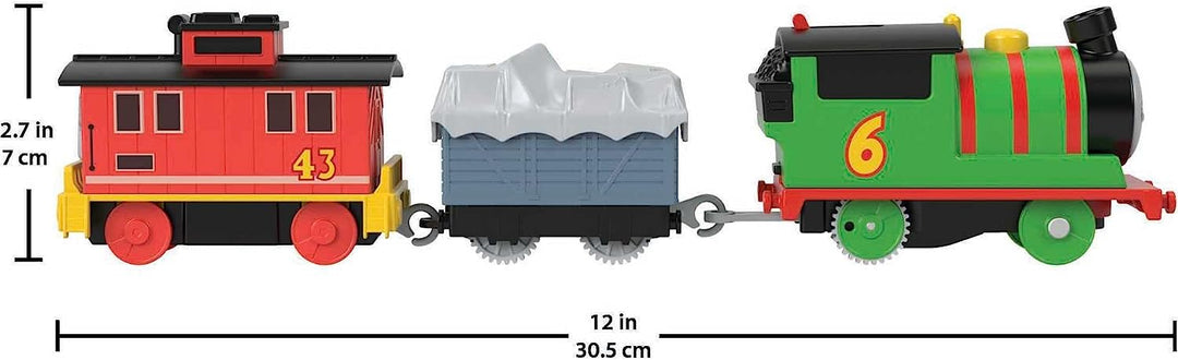 ?Fisher-Price Thomas &amp; Friends Percy &amp; Brake Car Bruno motorisiert batteriebetrieben