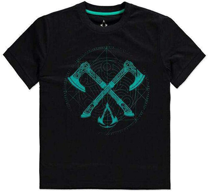 Difuzed Assassin's Creed Valhalla – T-Shirt mit Tie-Dye-Aufdruck für Damen