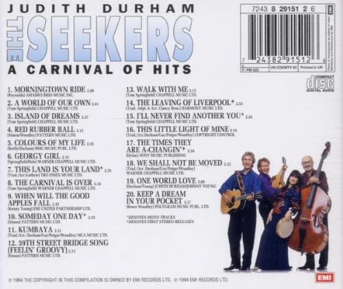 Judith Durham – A Carnival of Hits [Audio-CD]