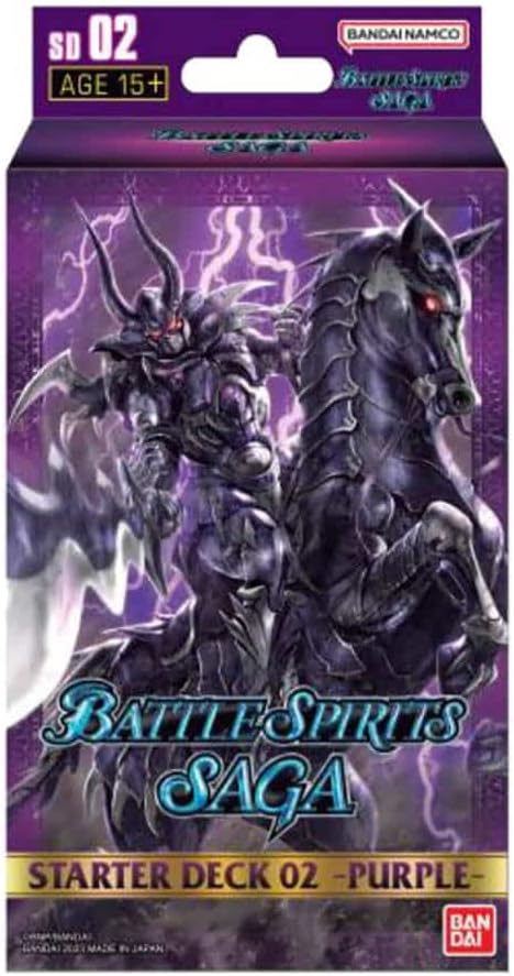 Bandai | Battle Spirits Saga: Starter Deck [SD02] | Trading Card Game | Ages 9+ | 2 Players | 20-30 Minutes Playing Time